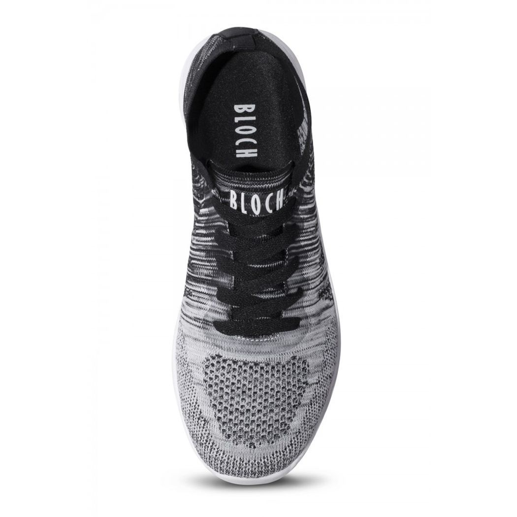 Black/White Bloch Womens Omnia Sneaker 10.5 Medium US