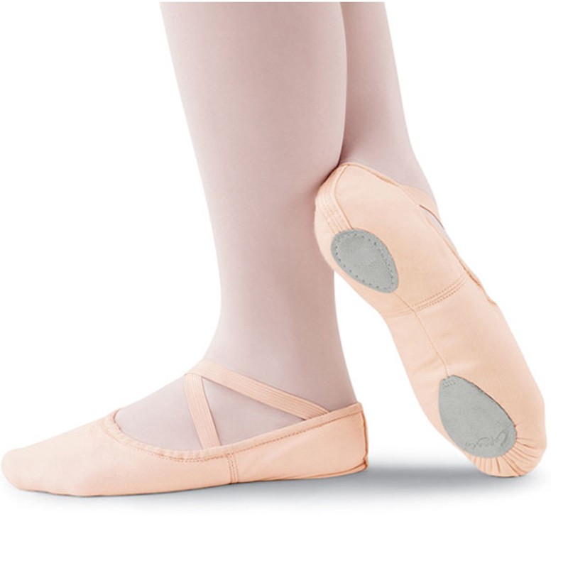 Capezio Split Sole Pink Leather COBRA Ballet Shoes