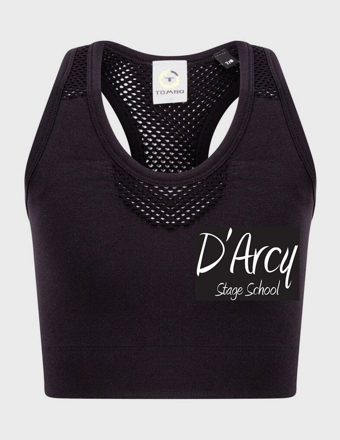 d'arcy stage school seamless crop top