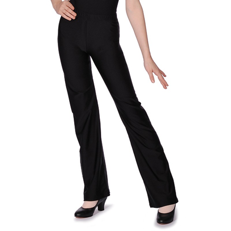 Roch Valley Bootleg Kickflare Jazz Disco Pants Nylon Lycra Black all sizes 