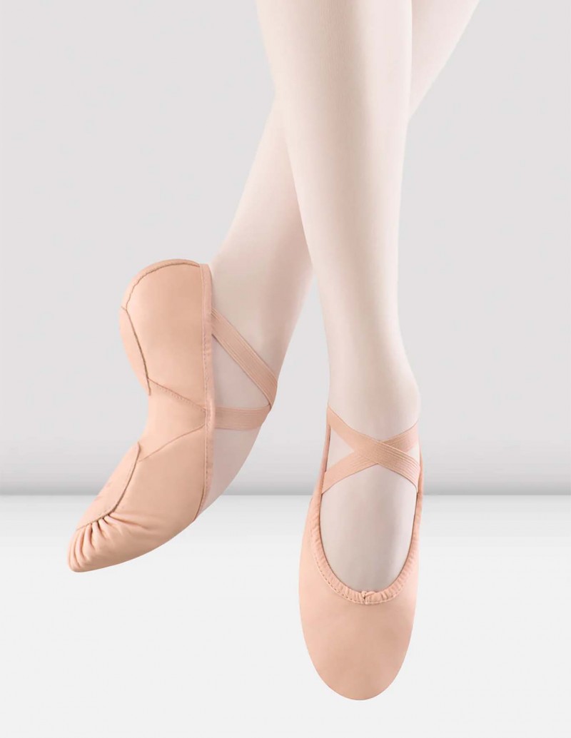 bloch prolite ii hybrid leather ballet shoe