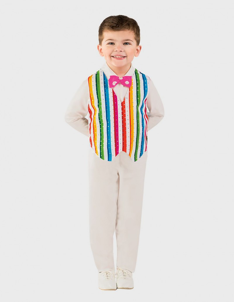 costume gallery candyman boy's spandex vest and bow tie
