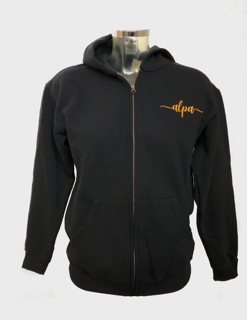 amber lights zip hoodie