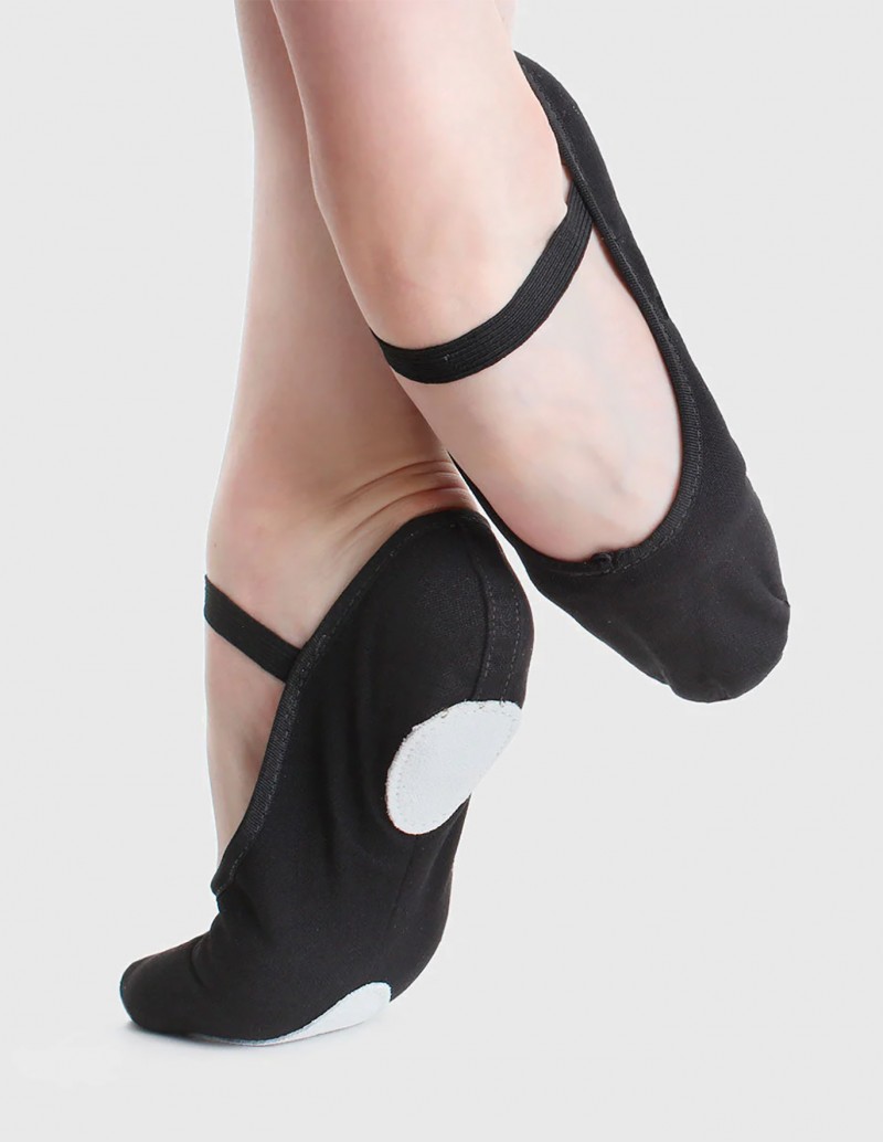 so danca canvas split sole ballet shoe
