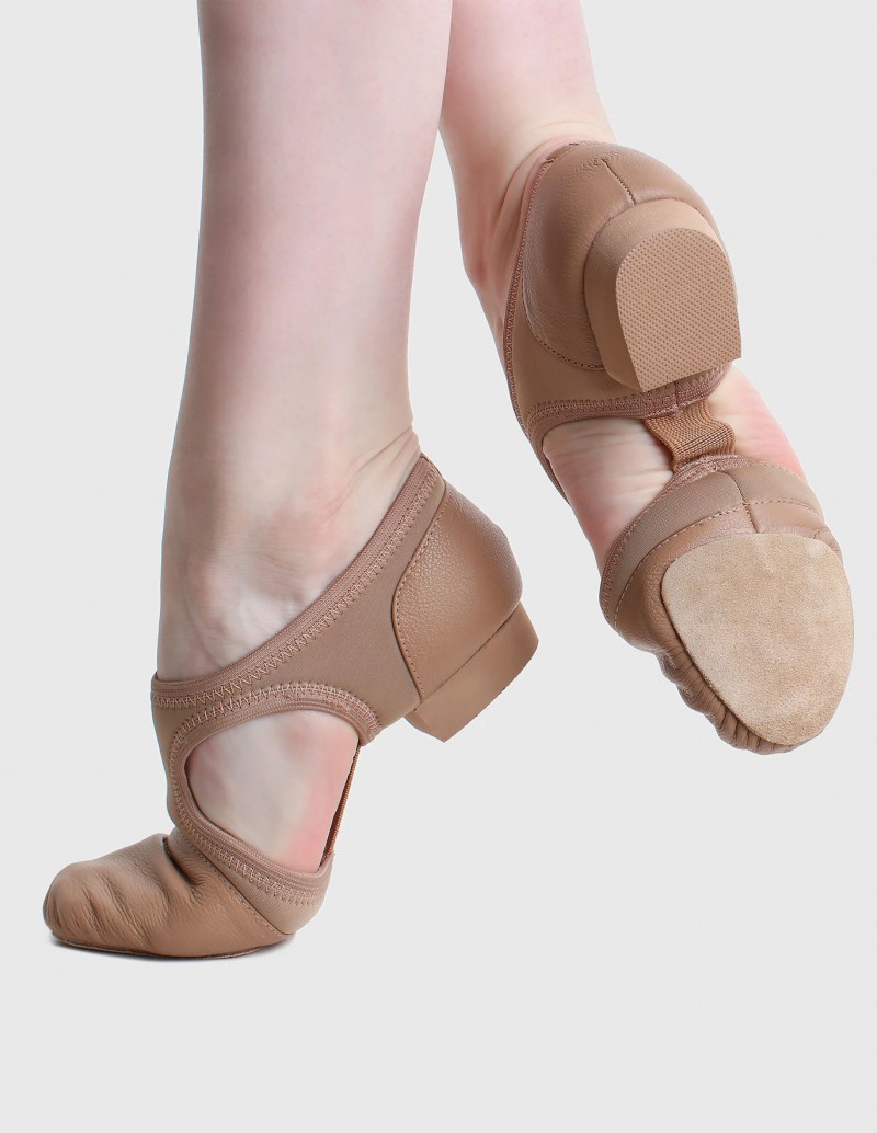 so danca leather and neoprene split sole greek sandal