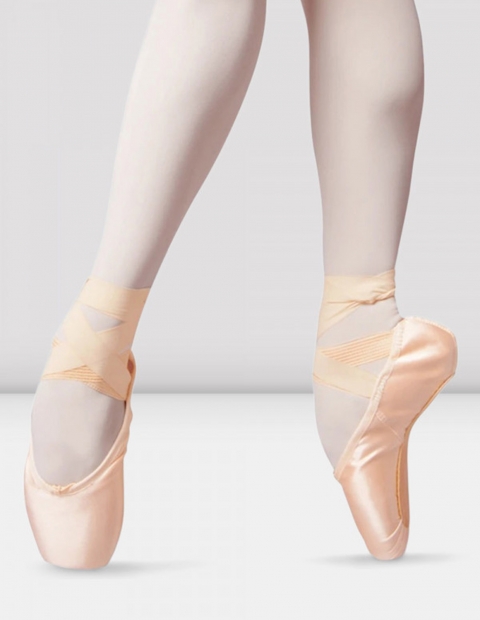 bloch balance lisse strong enhanced arch pointe shoe