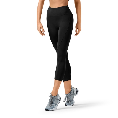 bloch tiana mirage collection panelled 7/8th leggings