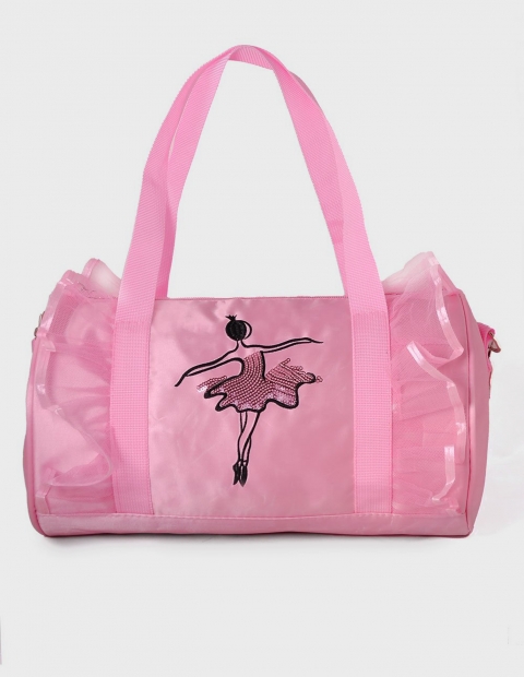 capezio sequin ballerina barrel dance bag