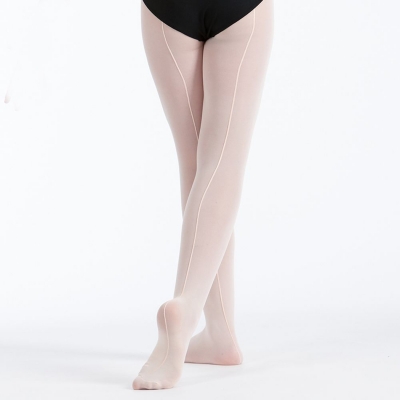 silky dance back seamed examination ballet tights