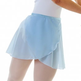 sonata short class wrap chiffon skirt