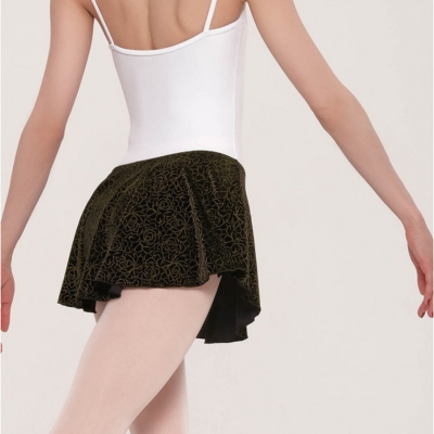 wear moi nemesia velours venitian printed velvet skirt