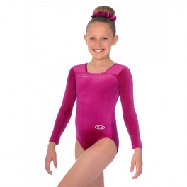 the zone sparkle long sleeved leotard